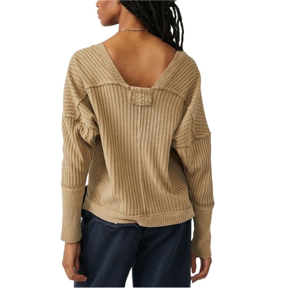 NWT Free People Magic Thermal Top size Medium - Picture 3 of 4